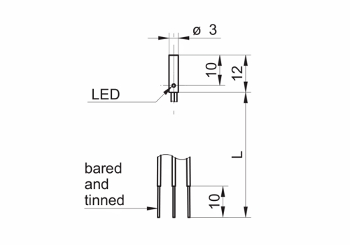 IFRM 03P1713/QL 電感式接近開(kāi)關(guān)的尺寸圖